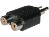 RCA MALE to DUAL RCA FEMALE ADAPTER (Cables To Go: 40650)