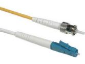 10m LC/ST PLENUM-RATED SIMPLEX 9/125 SINGLEMODE FIBER PATCH CABLE - YELLOW (Cables To Go: 37929)