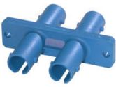 Network Plug - ST - Female - ST - Female - Fiber optic - Blue (Cables To Go: 27099)