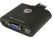 2 PORT KVM CABLES INCLUDED (Aten Technologies: CS22U)