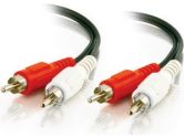 6FT RCA RED  WHITE STEREO AUDIO CABLE (Cables To Go: 40464)