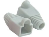 RJ45 PLUG COVER - 5.5MM O GRAY - 50 PK (Cables To Go: 04750)