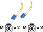 6M LC/LC DX 9/125 SM FBR (Cables To Go: 37461)