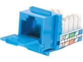 CAT5E 90 KEYSTONE JACK BLUE (Cables To Go: 35206)