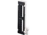 CROSS-CONNECT CAT 5E 110-TYPE PATCH BLOCK 12-PORT - Color: Black (Cables To Go: 03865)