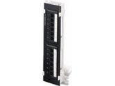 CROSS-CONNECT CAT 5E 110-TYPE PATCH BLOCK 12-PORT - Color:  Black (Cables To Go: 03865)