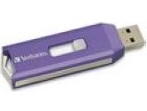 USB 2.0 FLASH DRIVE 4GB PURPLE (Verbatim Corporation, Inc: 96733)