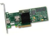 LSI LOGIC CONTROLLER CARD MEGARAID SAS 8704EM2 4PORT 128MB 3GB S SAS SATA PCIE (LSI Logic Corp: LSI00181)