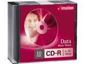 QTY 10:CD-R 52X RETAIL JWL-C (Imation Corp.: 17331-K)