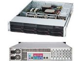 2U RM 8BAY BLACK 720W EATX (Supermicro Computer, Inc: CSE-825TQ-R720LPB)