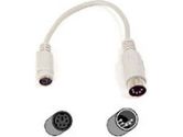Belkin Pro Series Reverse Keyboard Cable - Keyboard adapter - 5 pin DIN - 6 (Belkin Corporation.: F2N018-06INCH)