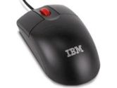 IBM Optical 3-Button Mouse - Mouse - optical - 3 button - wired - USB - black (IBM Corporation: 40K9201)