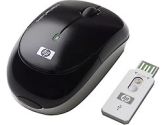 HP Wireless Laser Mini Mouse - Four Way Scroll - Black (Hewlett-Packard: EY018AA#ABA)