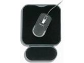 Kensington Adjustable Mouse Wrist Pad - Mouse pad with wrist pillow - black (Kensington Computer Products Group: 62681)