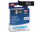 Labels - self-adhesive labels - white on black - Roll (DYMO Corporation: 45021)