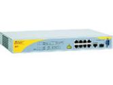 8PORT 10/100BTX MGD POE SWITCH PLUS 1 COMBO (Allied Telesyn, Inc: AT-8000/8POE-10)