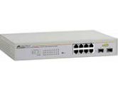 Switch - 8ports - Ethernet;Fast Ethernet;Gigabit Ethernet - 1 Gbps - External (Allied Telesyn, Inc: AT-GS950/8POE-10)