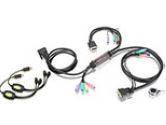 2 PRT USB & PS/2 DVI KVM SWTCH W/AUDIO (IOGEAR, Inc: GCS92KITUP)