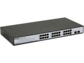 D-LINK NT DGS-1224TP WEB SMART 24-PT GIGABIT POE SWITCH 4-RT COMBO SFP RETAIL (D-Link Systems, Inc.: DGS-1224TP)