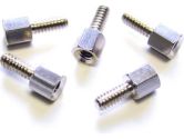 50PK #4-40 METALJACKSCREW PC STANDOFFS (Startech Computer Products: SCREWNUT4_40)