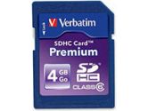 4 GB - Secure Digital High Capacity (Verbatim Corporation, Inc: 96171)