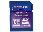 8 GB - Secure Digital High Capacity (Verbatim Corporation, Inc: 96318)