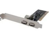 Syba 2 External Port + 1 Internal Port USB 2.0 PCI Controller Card (Syba: SD-VIA-2UH)