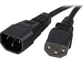 StarTech 10 ft. Standard Computer Power Cord Extension - C14 to C13 (STARTECH: PXT10010)