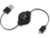 Emerge ETCABLEMICRO5 Retractable Cable - USB 2.0 to Micro 5-Pin (Emerge: ETCABLEMICRO5)