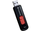 Transcend JetFlash 500 4GB USB 2.0 Flash Drive (Red) (Transcend: TS4GJF500)