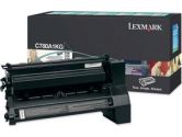 Lexmark Return Program Black Toner Cartridge - Laser - 6000 Page - Black (Lexmark: C780A1KG)