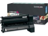 Lexmark Extra High Yield Magenta Toner Cartridge for C782n, C782dn, C782dtn and X782e Printers - Laser - 15000 Page - Magenta (Lexmark: C782X2MG)