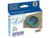Epson Claria No. 79 Ink Cartridge - Light Cyan Inkjet - 810 Page - 3 / Pack (Epson: T079520-K)