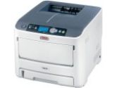 Oki C610DN LED Printer - Color - Plain Paper Print - Desktop 34 ppm Mono - 32 ppm Color - 1200 x 600 dpi - 256 MB - 400 sheets - USB, USB - Fast Ethernet - PC, Mac (Oki Electric Industry: 62433403)