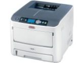 Oki C610DN LED Printer - Color - Plain Paper Print - Desktop 34 ppm Mono - 32 ppm Color - 1200 x 600 dpi - 256 MB - 400 sheets  - USB, USB - Fast Ethernet - PC, Mac (Oki Electric Industry: 62433403)