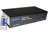 Accell Accessory K072C-005B UltraAV HDMI-A 4x1 Switch 6.75Gbps Retail (Accell: K072C-005B)