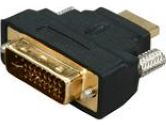 SYBA CL-ADA31010 HDMI Male (19-pin) to DVD-D Male (24+1 pin) Adapter, RoHS (Syba: CL-ADA31010)