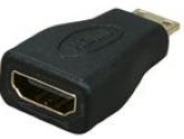 SYBA CL-ADA31017 Mini HDMI Male to HDMI Female Adapter, RoHS - OEM (Syba: CL-ADA31017)