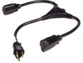 StarTech 1.5 ft. Power Y Cable (STARTECH: PAC101Y)