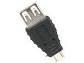 Kaybles USB A Female to Micro USB B Male Cable Adapter Black (Kaybles: AD-USB-AF-MICROBM)