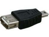 Kaybles USB A Female to Mini USB B (5pin) Male Cable Adapter Black (Kaybles: AD-USB-AF-MINIBM)