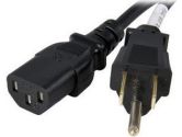 StarTech 1 ft. Standard Computer Power Cord - NEMA5-15P to C13 (STARTECH: PXT1011)