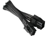 NZXT Premium Individually Sleeved Computer Cables 6PIN 450MM Video Card Extension Power Cable