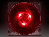 Silverstone Air Penetrator AP121-BL 120MM 1500RPM 35CFM 22.4DBA Directed Airflow Cooling Fan - Red (Silverstone Technology: AP121-RL)