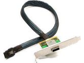 Supermicro CBL-0167L-LP 61CM 1PT EXT Ipass to INT Ipass LP Cable (SuperMicro: CBL-0167L-LP)