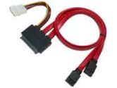 SAS Cable SFF8482/SATA X2 W/4 Pin Power (Others: 020825)