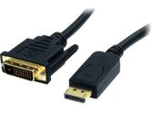 StarTech 6 ft DisplayPort to DVI Cable DP2DVI2MM6 (Startech.com Ltd: DP2DVI2MM6)