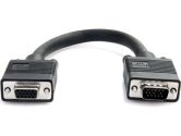 StarTech 6" Coax High Resolution VGA Port Saver Cable - HD15 M/F (STARTECH: VGAEXTAA6IN)