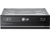 LG CH10LS20 10x Internal Blu-Ray Combo Drive - DVD&#177;R 16x, DVD+RW 8x, DVD-RW 6x, DVD&#177;R DL 8x, DVD-RAM 5x, CD-R 48x, CD-RW 24x, LightScribe, SATA, 4MB, Black (LG Electronics: CH10LS20)