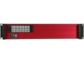 iStarUSA D-213-MATX-RED Compact Rackmount microATX Chassis - 2U, Red (iStarUSA: D-213-MATX-RED)